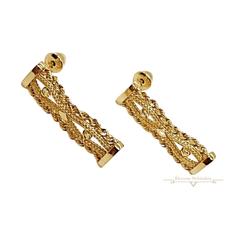 Arany Lógós Fülbevaló AU 81183