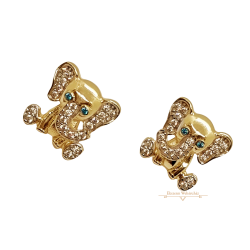 Arany Elefánt Stekkeres Fülbevaló AU 83554