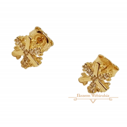 Arany Hópehely Stekkeres Fülbevaló AU 68658