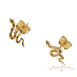 Arany Kígyó Stekkeres Fülbevaló AU 82969