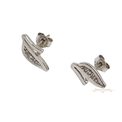 Fehérarany Stekkeres Fülbevaló AU 56061