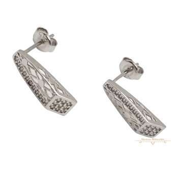 Fehérarany Stekkeres Fülbevaló AU 71074