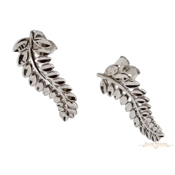 Fehérarany Stekkeres Fülbevaló AU 51129