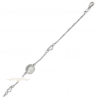 Fehérarany Karlánc (méret:17-20) AU 79666