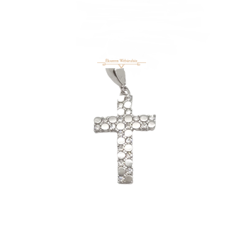 Fehérarany Kereszt Medál AU 83053