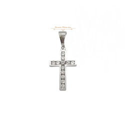 Fehérarany Kereszt Medál AU 83054