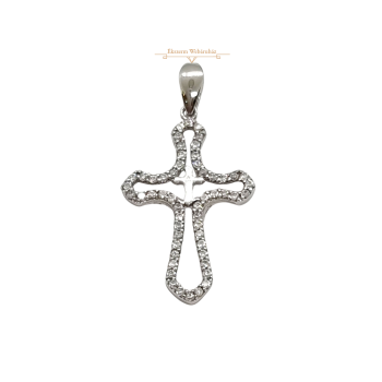 Fehérarany Kereszt Medál AU 83169