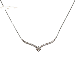 Fehérarany Lánc (méret:45) AU 77710