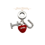 EZÜST I LOVE YOU CHARM