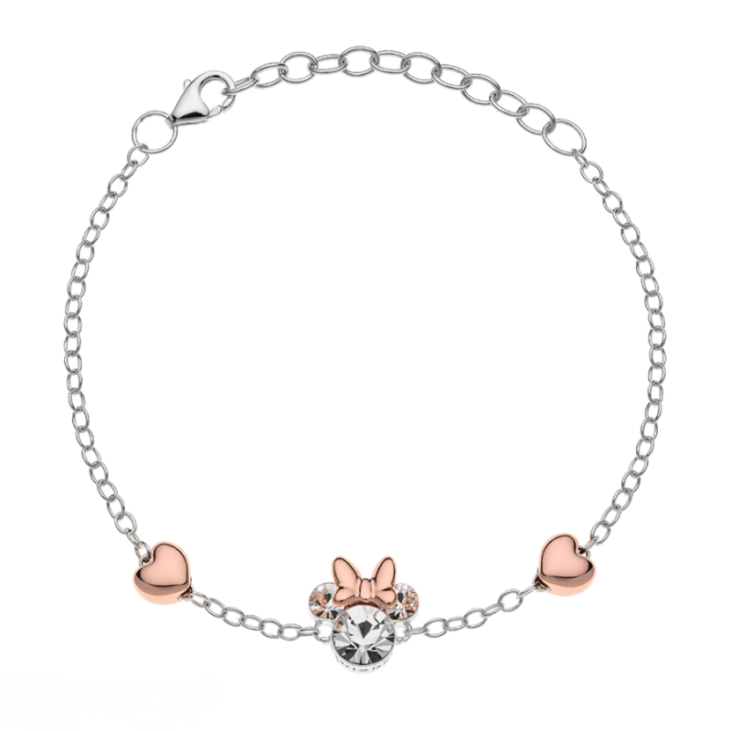 Ezüst Disney Minnie Karlánc BS00033TRWL-55.C