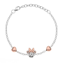 Ezüst Disney Minnie Karlánc BS00033TRWL-55.C