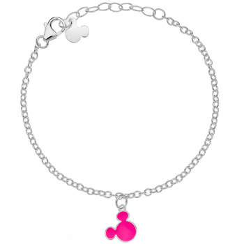 Ezüst Disney Mickey Karlánc BS00067SL-55.CS