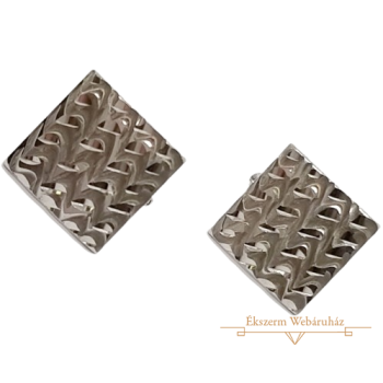 Ezüst Francia Kapcsos Fülbevaló EE 129303