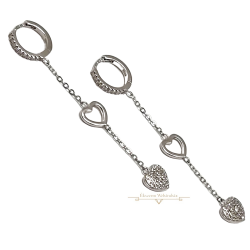 Ezüst Fülbevaló EC 122847