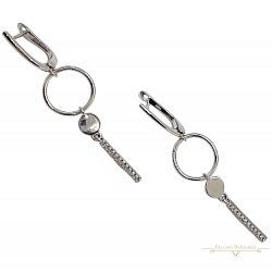 Ezüst Fülbevaló EE 120305