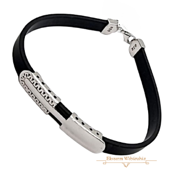 Ezüst-Kaucsuk (méret:20,5) EE 130539