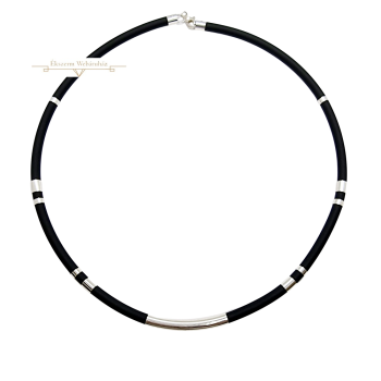 Ezüst-Kaucsuk (méret:54) Lánc LD 126917