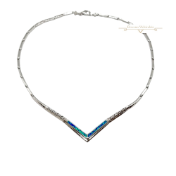 Ezüst Nyakék (méret:43) EC 122893