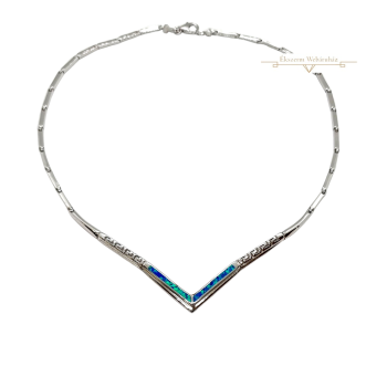 Ezüst Nyakék (méret:43) EC 122893