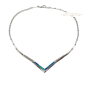Ezüst Nyakék (méret:43) EC 122893