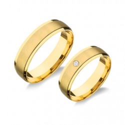 Arany Karikagyűrű AU ROH640/S Arany Karikagyűrű AU ROH640/S