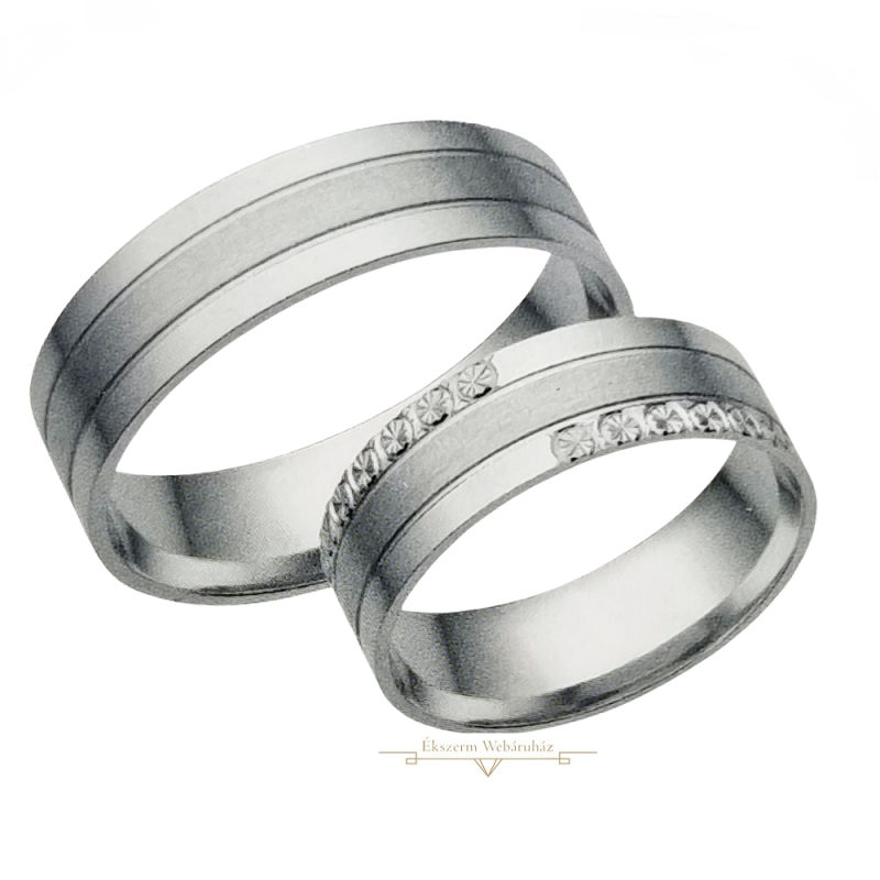 Fehérarany Karikagyűrű SG ROX8