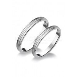 Fehéarany Karikagyűrű RA ROA1051 Fehéarany Karikagyűrű RA ROA1051