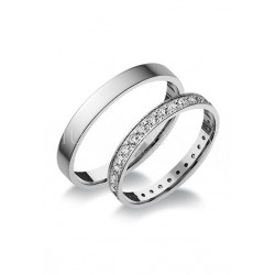 Fehérarany Karikagyűrű AU RO17790 Fehérarany Karikagyűrű AU RO17790