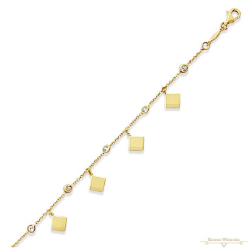 Arany Bokalánc (méret:25;28) AU 87368