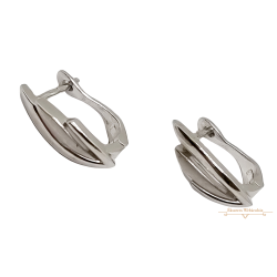 Fehérarany Francia Kapcsos Fülbevaló AU 84279 Fehérarany Francia Kapcsos Fülbevaló AU 84279