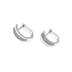 Fehérarany Francia Kapcsos Fülbevaló AU 64856 Fehérarany Francia Kapcsos Fülbevaló AU 64856