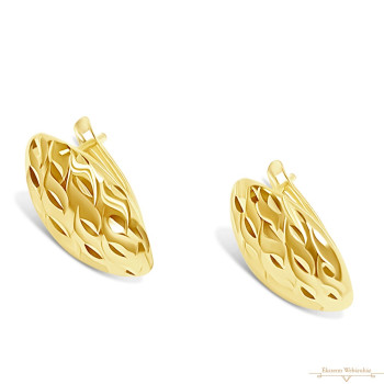 Arany Francia Kapcsos Fülbevaló AU 86614