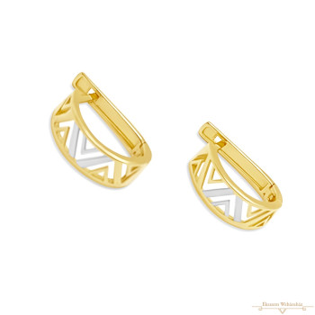 Arany Francia Kapcsos Fülbevaló AU 86508