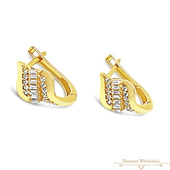 Arany Francia Kapcsos Fülbevaló AU 68710