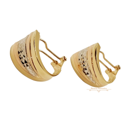 Arany Omega Záras Fülbevaló AU 85462