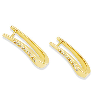 Arany Francia Kapcsos Fülbevaló AU 89717