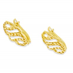 Arany Francia Kapcsos Fülbevaló AU 89718 Arany Francia Kapcsos Fülbevaló AU 89718