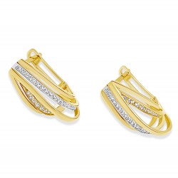 Arany Francia Kapcsos Fülbevaló AU 89726 Arany Francia Kapcsos Fülbevaló AU 89726