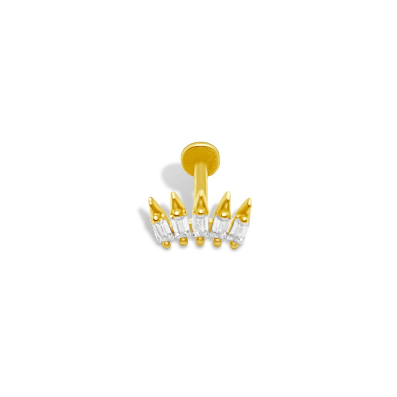Arany Fülpiercing AU 89659