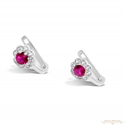 Fehérarany Francia Kapcsos Fülbevaló AU 88218 Fehérarany Francia Kapcsos Fülbevaló AU 88218