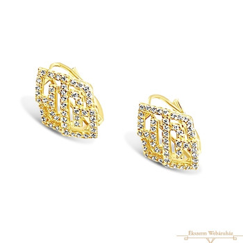 Arany Hagyományos Kapcsos Fülbevaló AU 68871