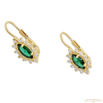 Arany Hagyományos Kapcsos Fülbevaló AU 87226