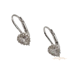 Fehérarany Hagyományos Kapcsos Fülbevaló AU 69013 Fehérarany Hagyományos Kapcsos Fülbevaló AU 69013