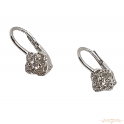 Fehérarany Hagyományos Kapcsos Fülbevaló AU 86096