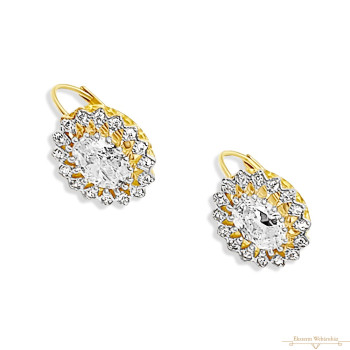 Arany Hagyományos Kapcsos Fülbevaló AU 76370