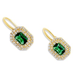 Arany Hagyományos Kapcsos Fülbevaló AU 88889