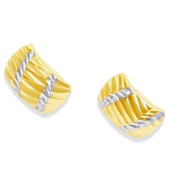 Arany Hagyományos Kapcsos Fülbevaló AU 89741