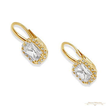 Arany Hagyományos Kapcsos Fülbevaló AU 86093