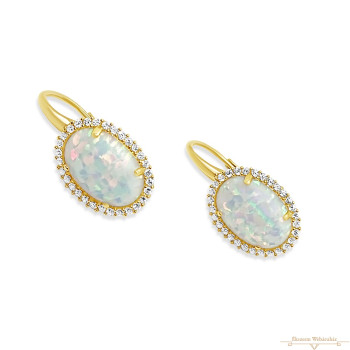 Arany Hagyományos Kapcsos Fülbevaló AU 87971