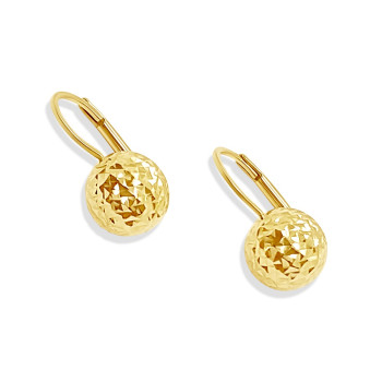 Arany Hagyományos Kapcsos Fülbevaló AU 88351